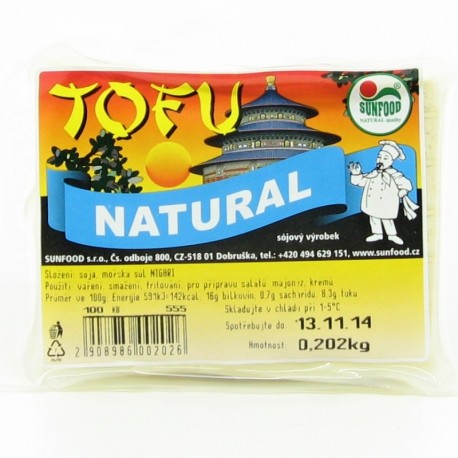 TOFU natural/váha Sunfood