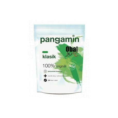 Pangamin Vitalita sáček zelený 200tab