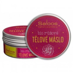 BIO Tělové máslo růžové 50ml Saloos
