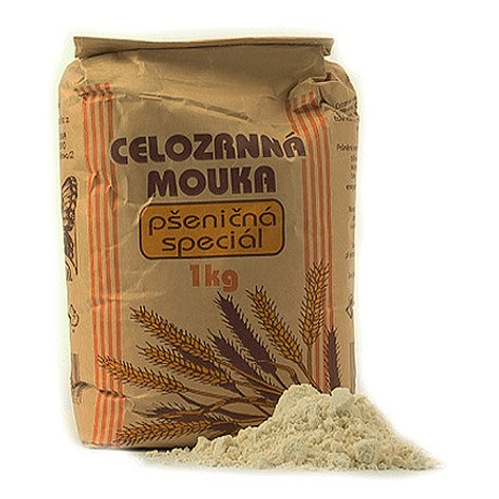 Mouka pšeničná celozrnná speciál 1kg NJ
