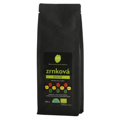 Káva zrnková Bolívie 250g